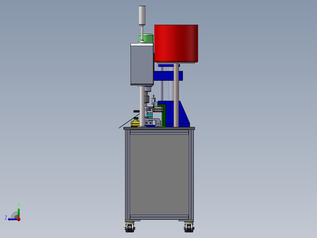 【 雨刮器中心支架旋铆机.下载 】右视图