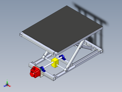 剪刀式升降平台