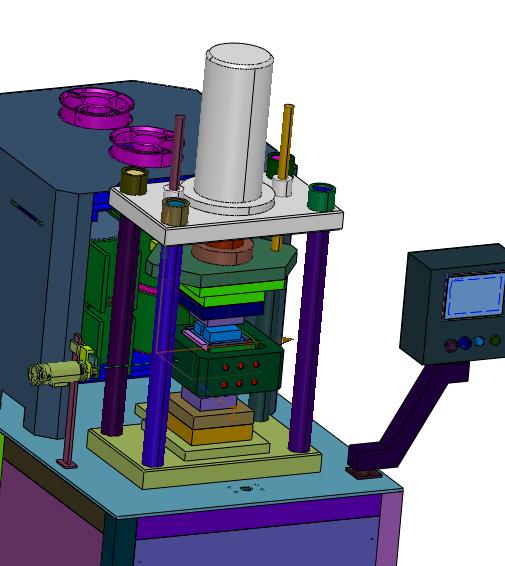 混合式铝模冲压烧结机