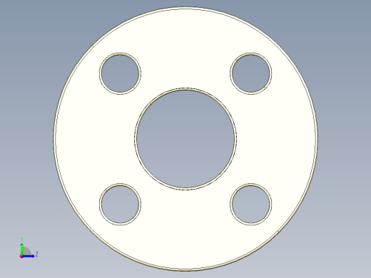 33OAB 钢芯衬环，聚丙烯玻璃钢涂层，根据ANSI B16.5 cl.150 PAE为存根，门左视缩略图