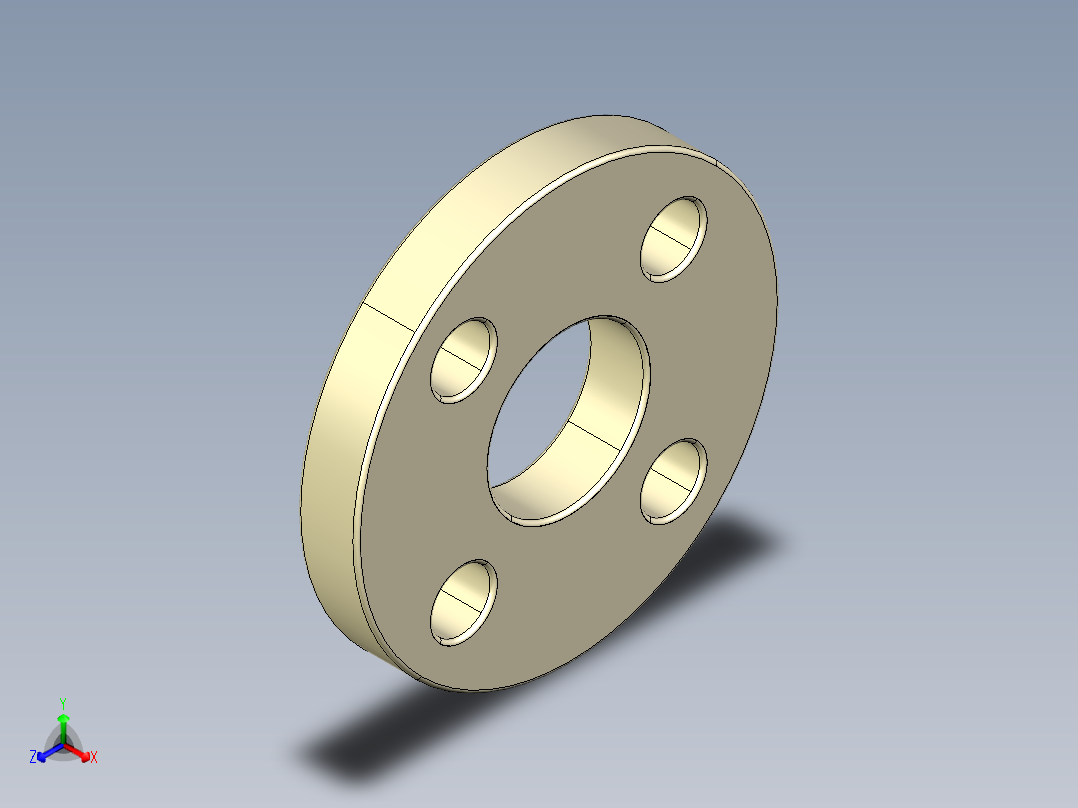 33OAB 钢芯衬环，聚丙烯玻璃钢涂层，根据ANSI B16.5 cl.150 PAE为存根，门正等轴测图