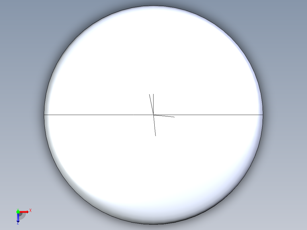 CPVC管件19-Sch80_Cap_SOC_9847-080 _8in俯视图