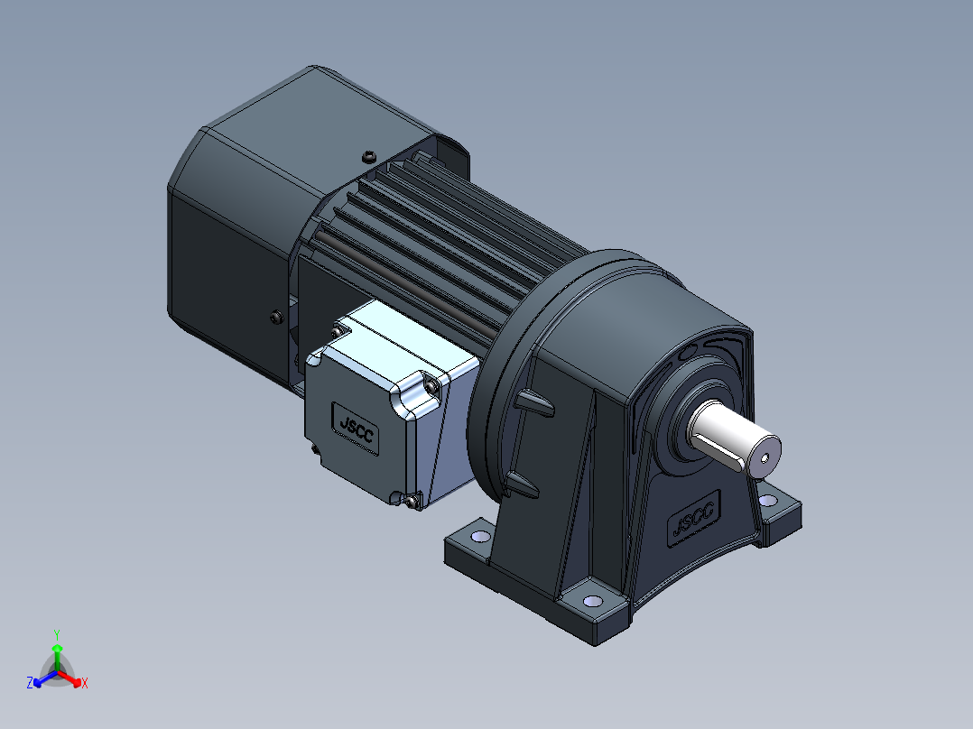 三维正等轴测图