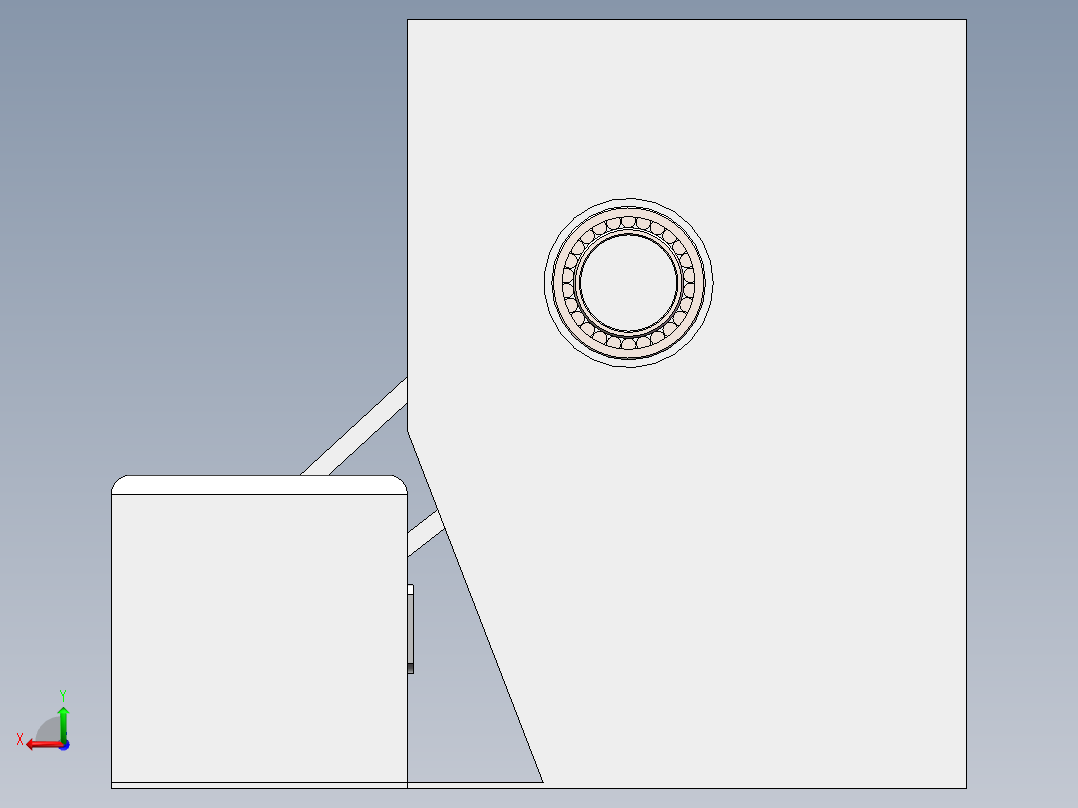 瓜果切片切丝机只做切丝后视图