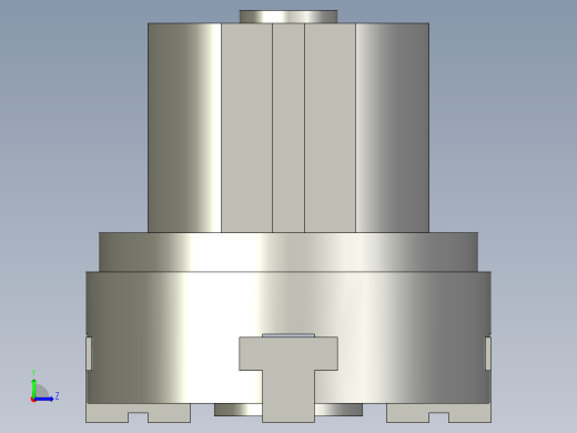 普通气爪PH02-25C左视缩略图