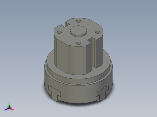 普通气爪PH02-25C正等轴测缩略图