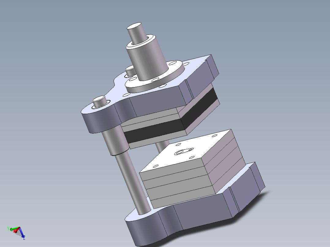 第四组落料冲孔复合模设计