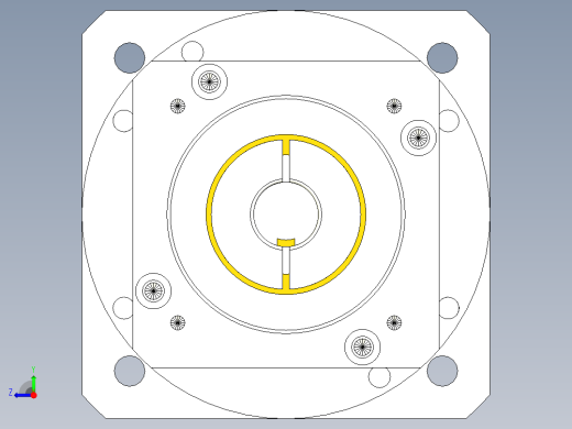 直齿孔PLF120-L3-LC 19-70-90-M5右视缩略图