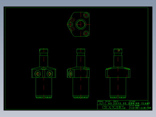 KOSMEKTLA1001-2JR-Y60多系列多零件图纸模型
