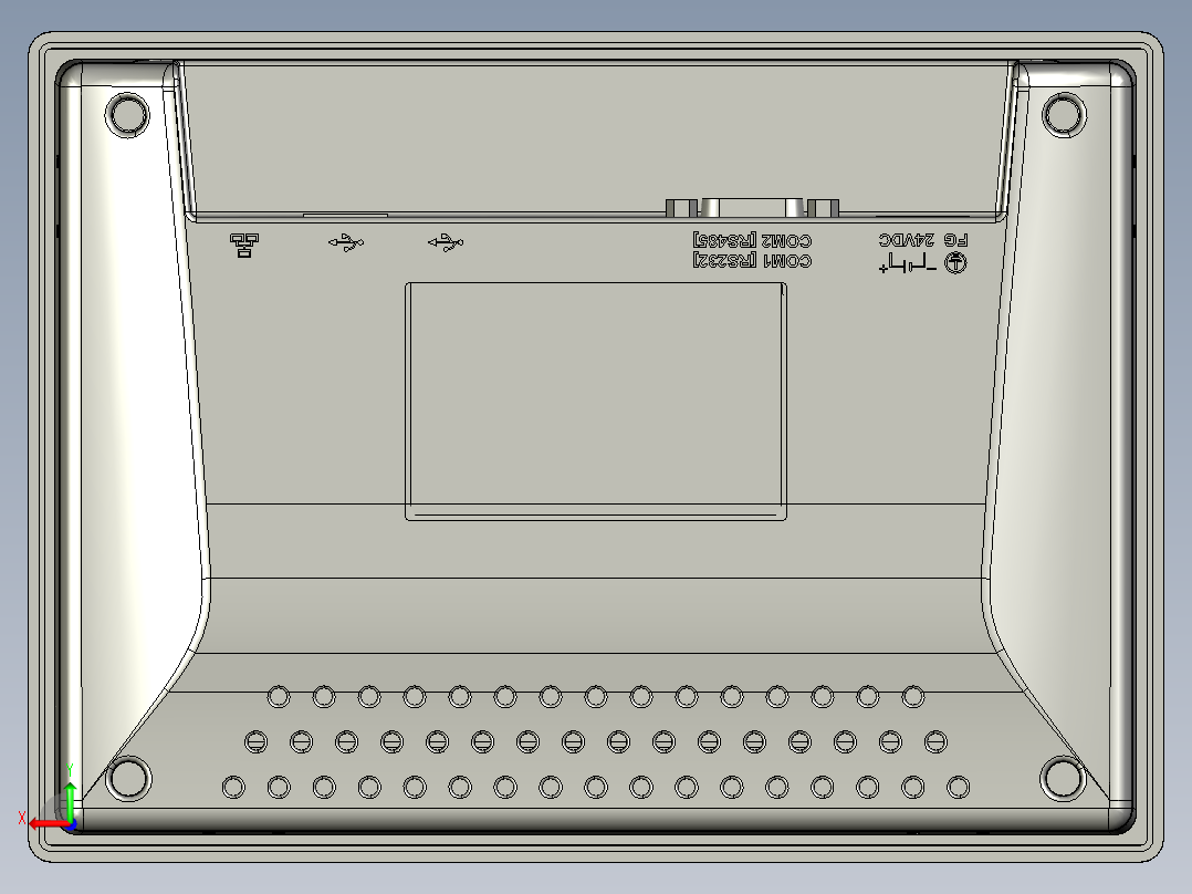 微泰 MT6071iP显示屏后视图