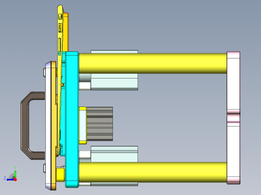 UX301-C笔记本CNC工装夹具三维模型-CNC7右视缩略图