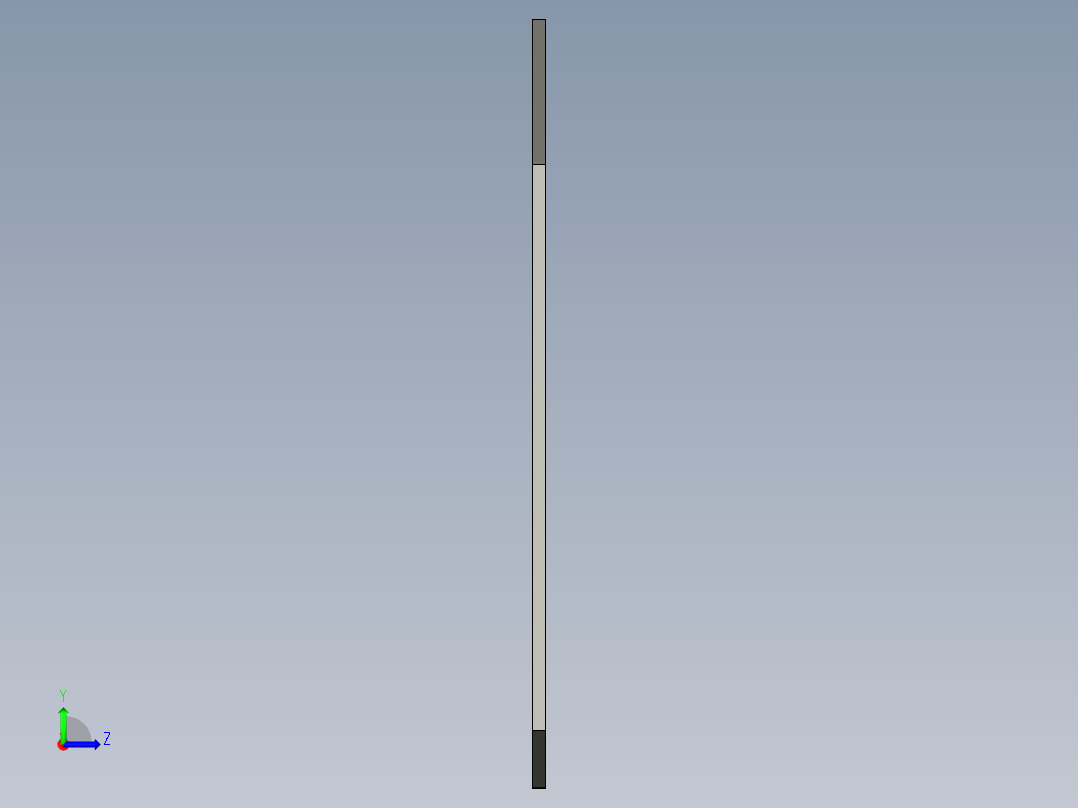 自动型材冲孔机——模块化工业设计左视图