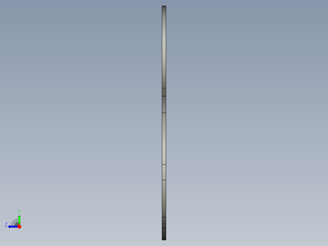 自动型材冲孔机——模块化工业设计右视图