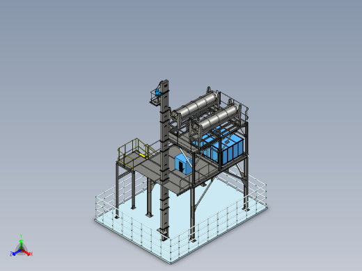 百万伏高压铁塔三维设计正等轴测缩略图