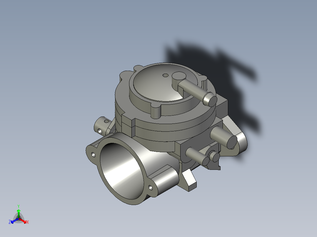 蒂洛森HL360A正等轴测图
