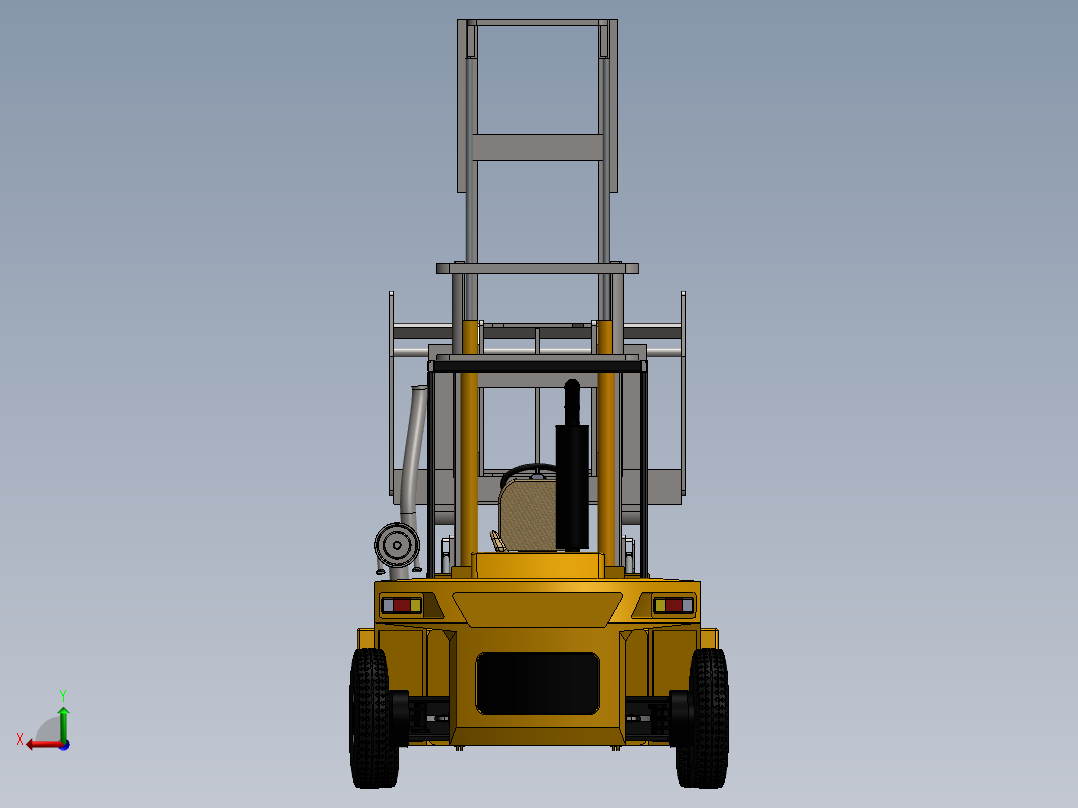 叉车、 叉车 SW igs(3)后视图