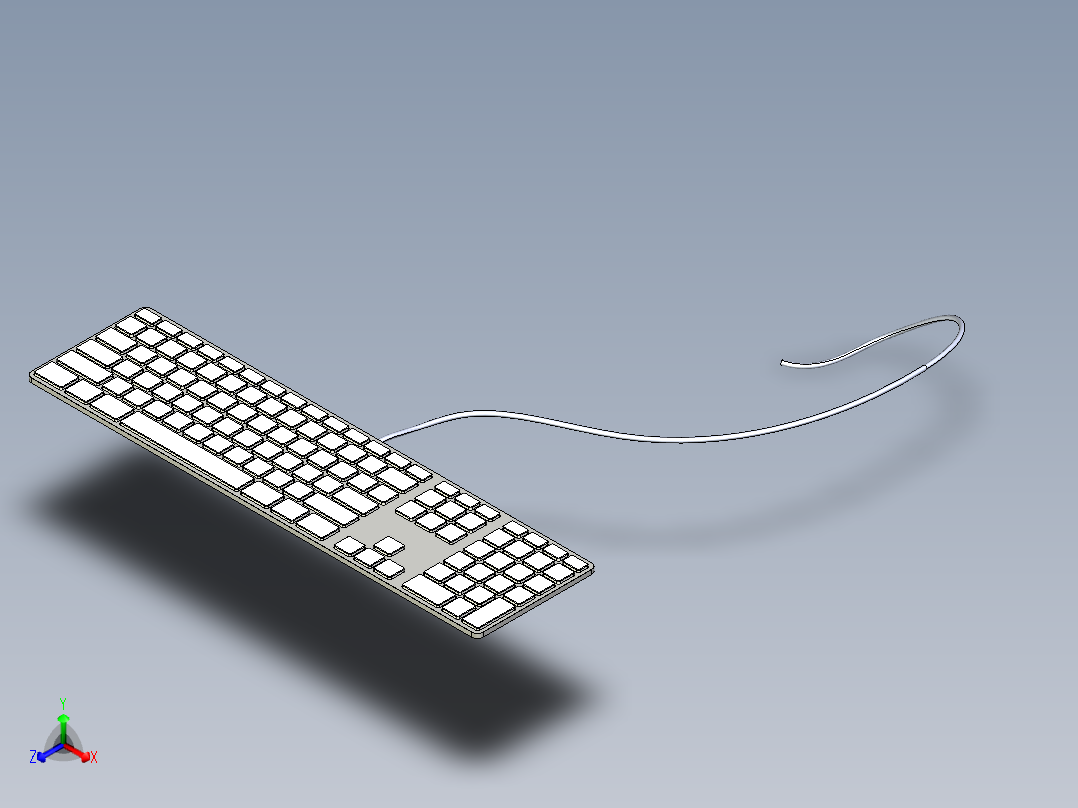 电脑、笔记本(4)正等轴测图