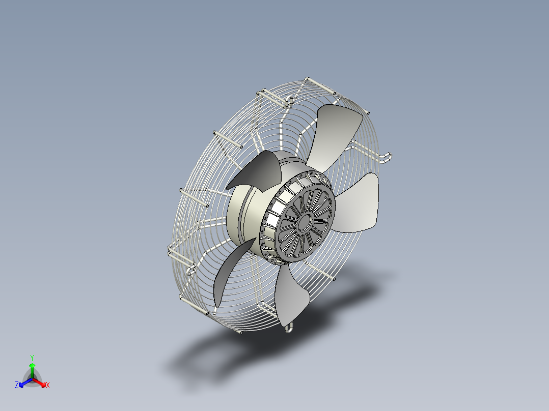 外转子轴流风机YWF4D-550