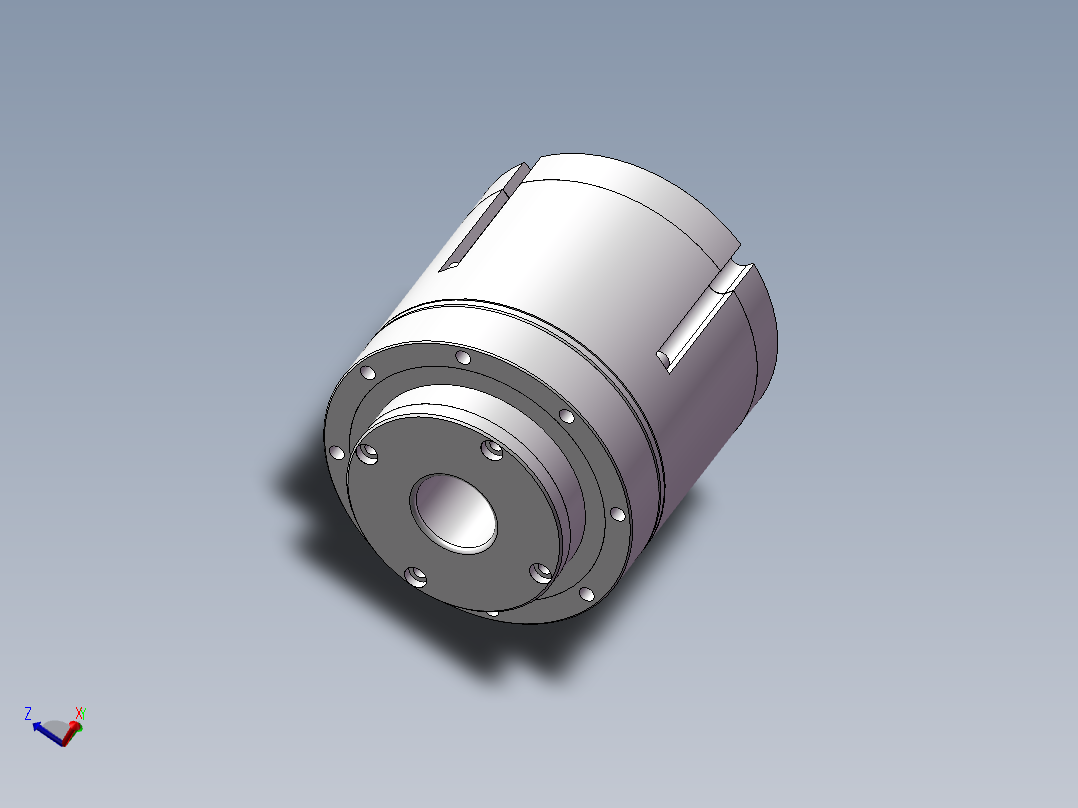 一体化关节模组三维SW源文件主视图