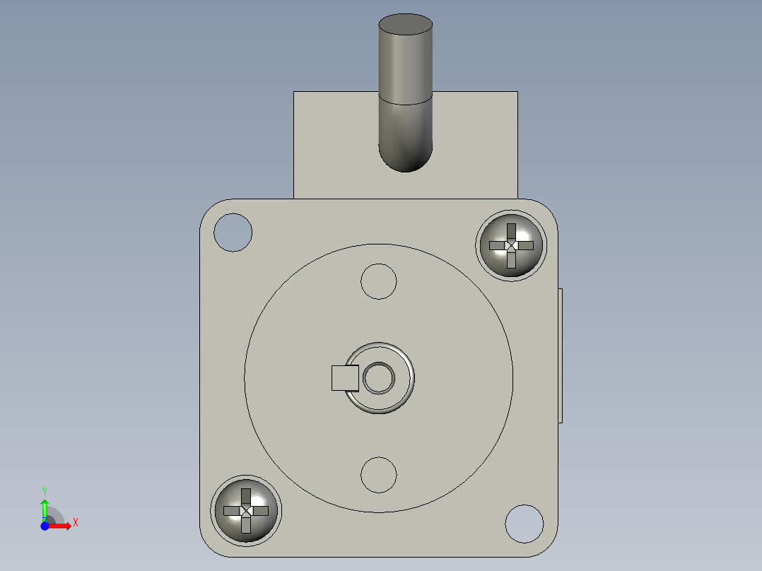 C-08-001-00SGMJV01ADA21电机前视图