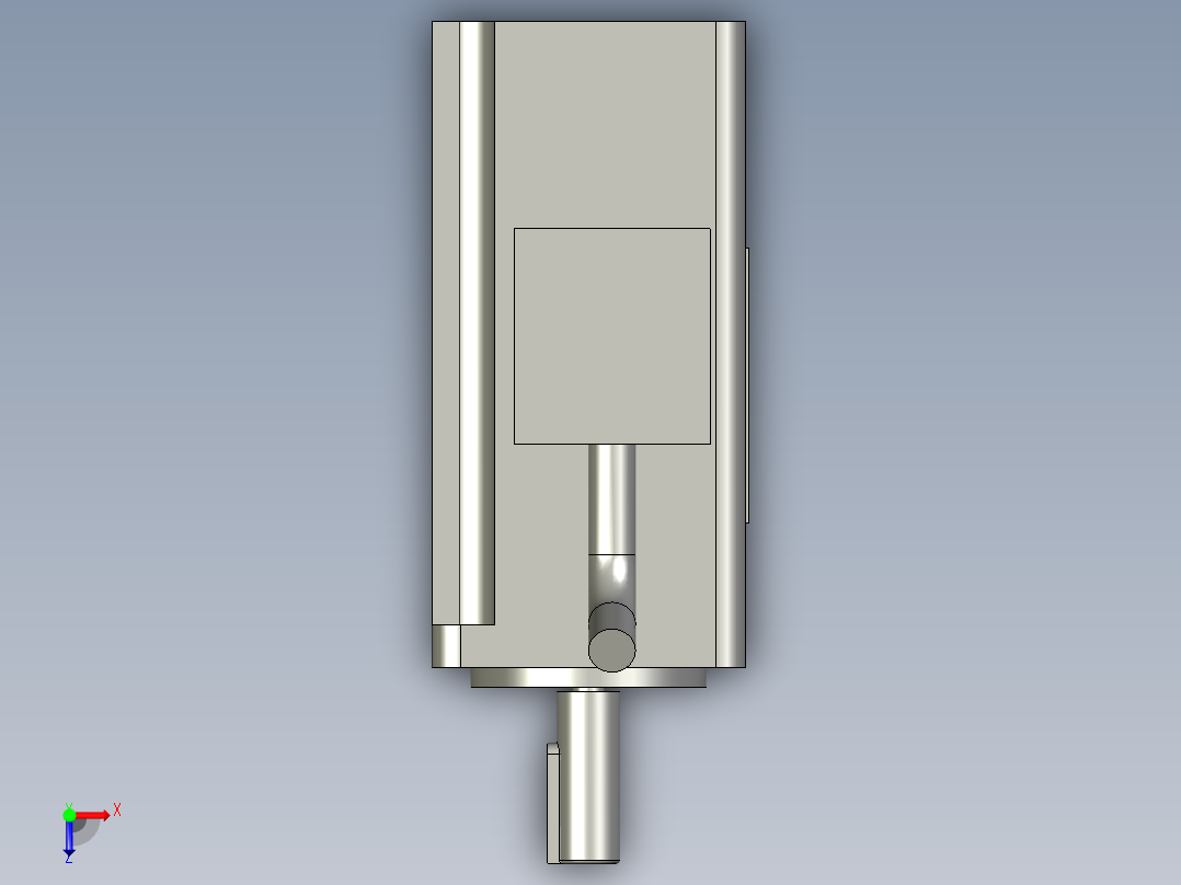 C-08-001-00SGMJV01ADA21电机俯视图