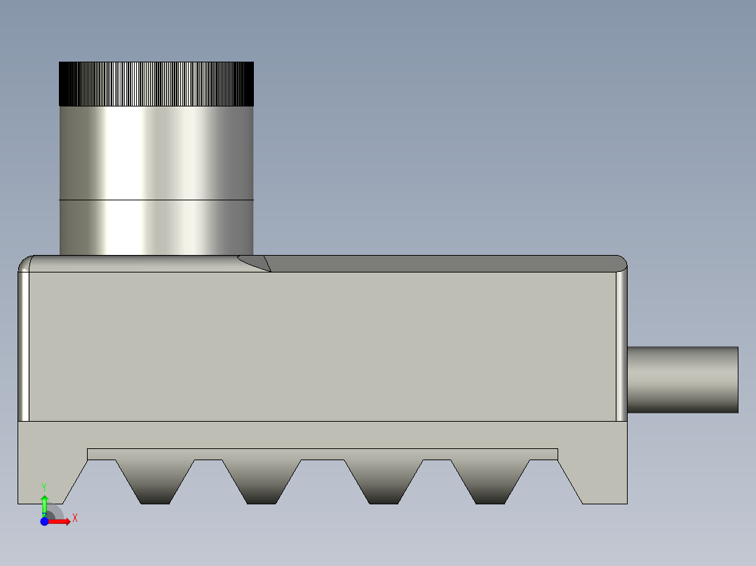 V1凌华相机-底壳-相机-维修线V11前视图