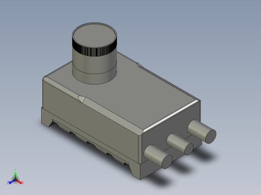 V1凌华相机-底壳-相机-维修线V11正等轴测缩略图