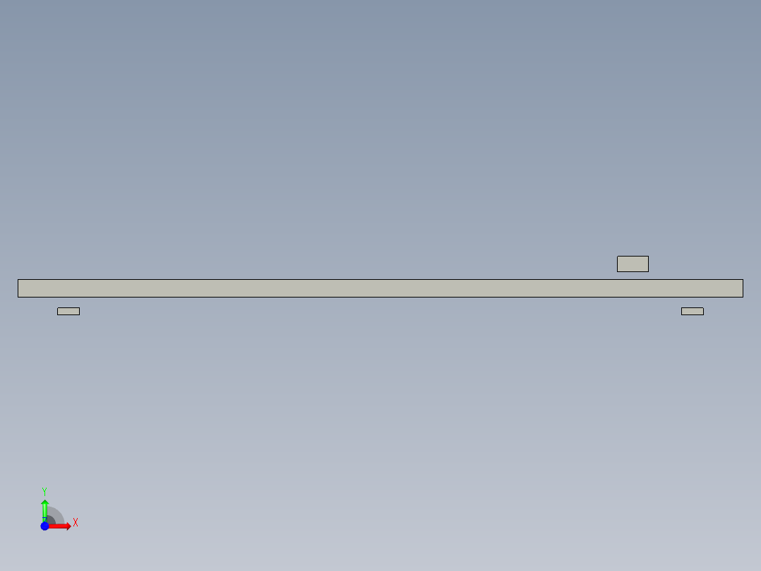 光栅尺子A-9793-0100-A前视图