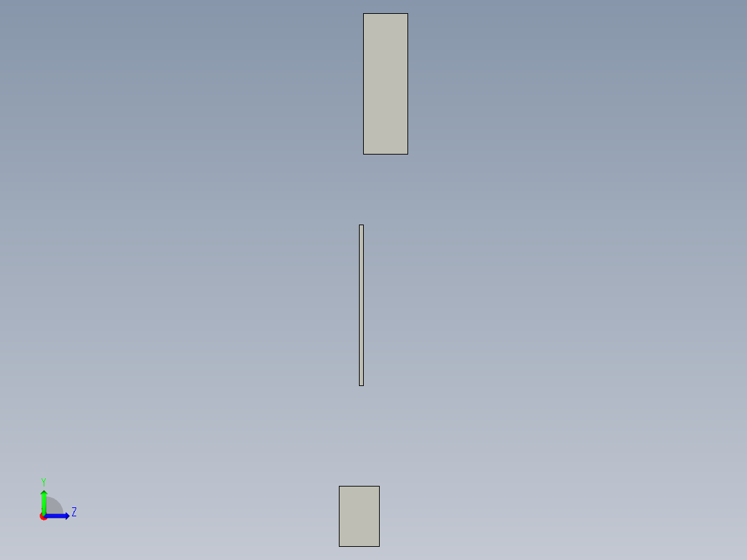 光栅尺子A-9793-0100-A左视图