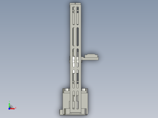 托料机构前视缩略图