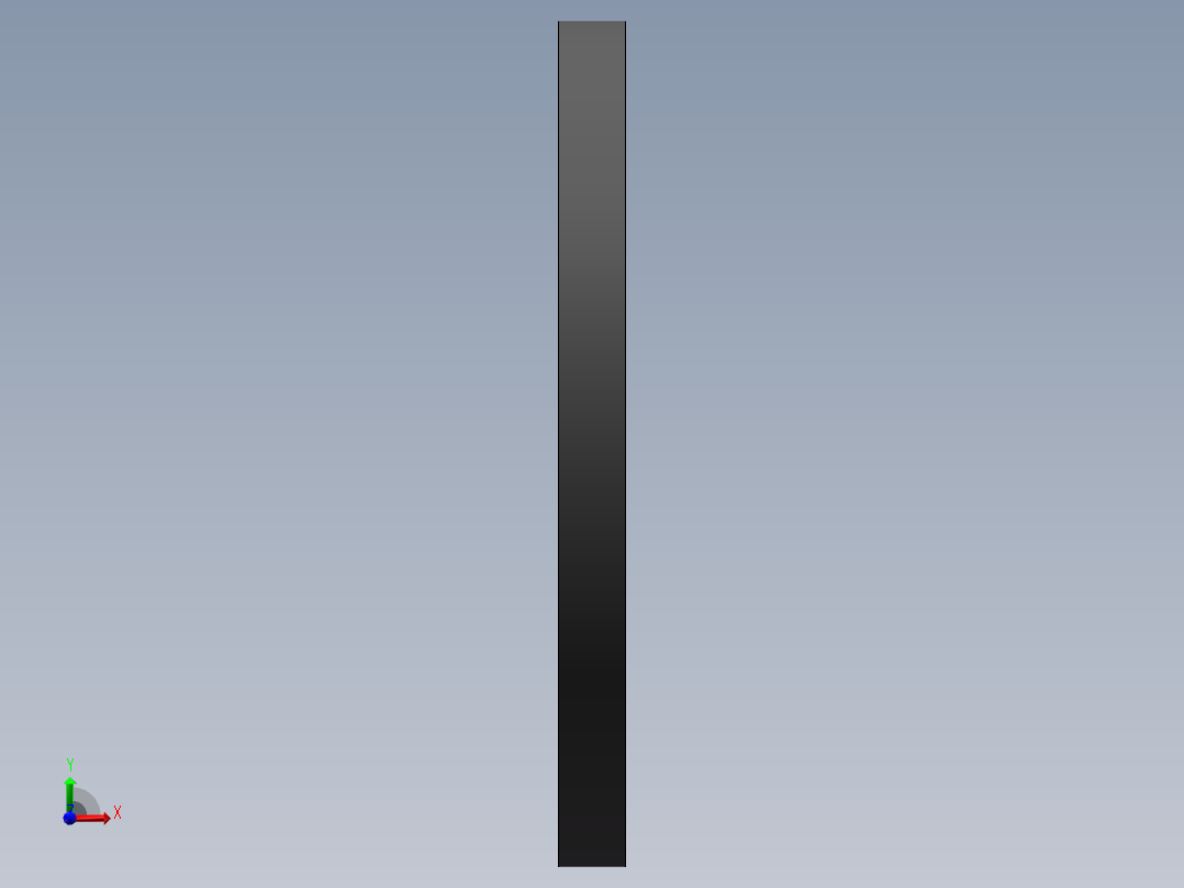 FLANGE-BLIND_DN350_PN10_U-PVC前视图