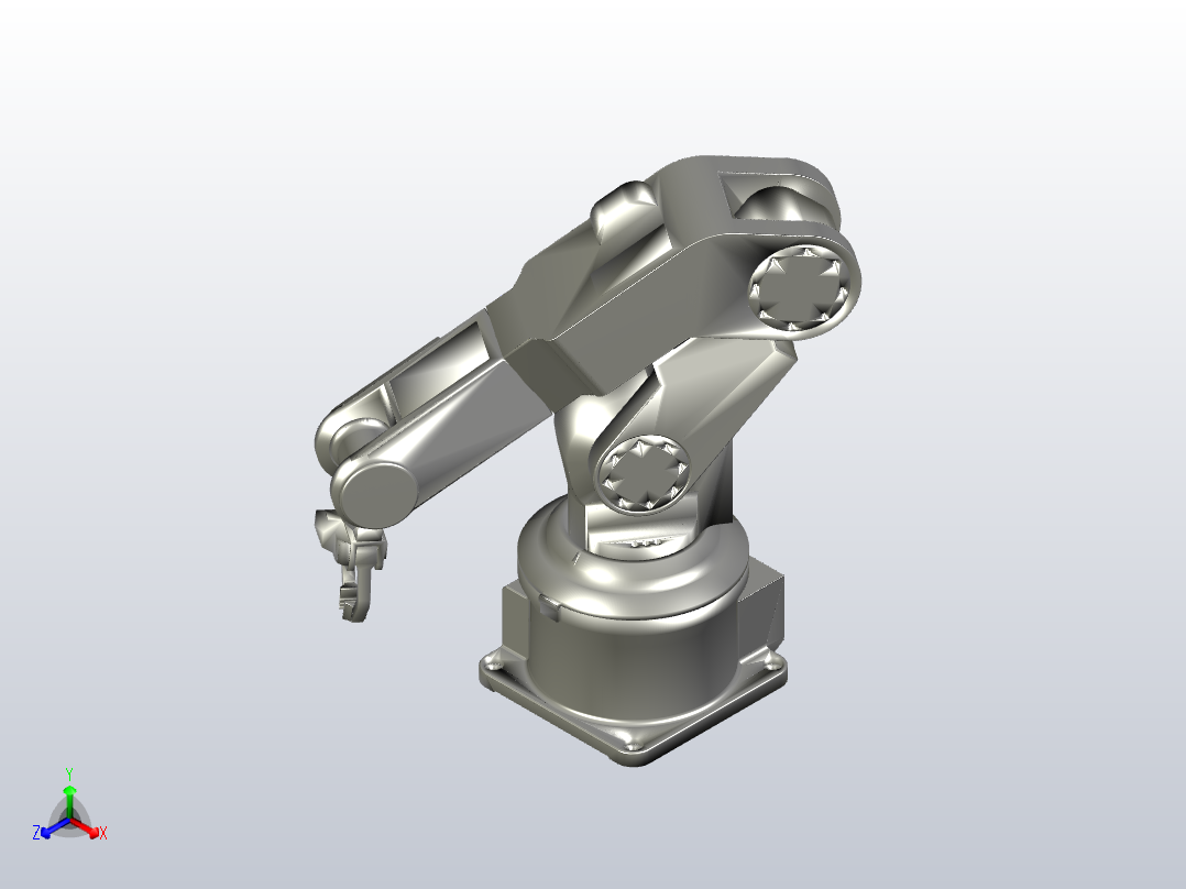 机械手正等轴测图