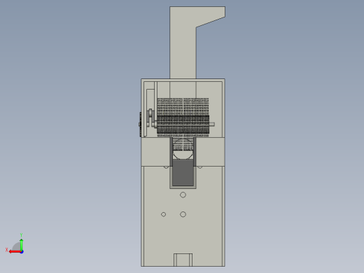 连续进出的洗瓶机后视缩略图