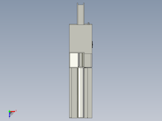 连续进出的洗瓶机俯视缩略图