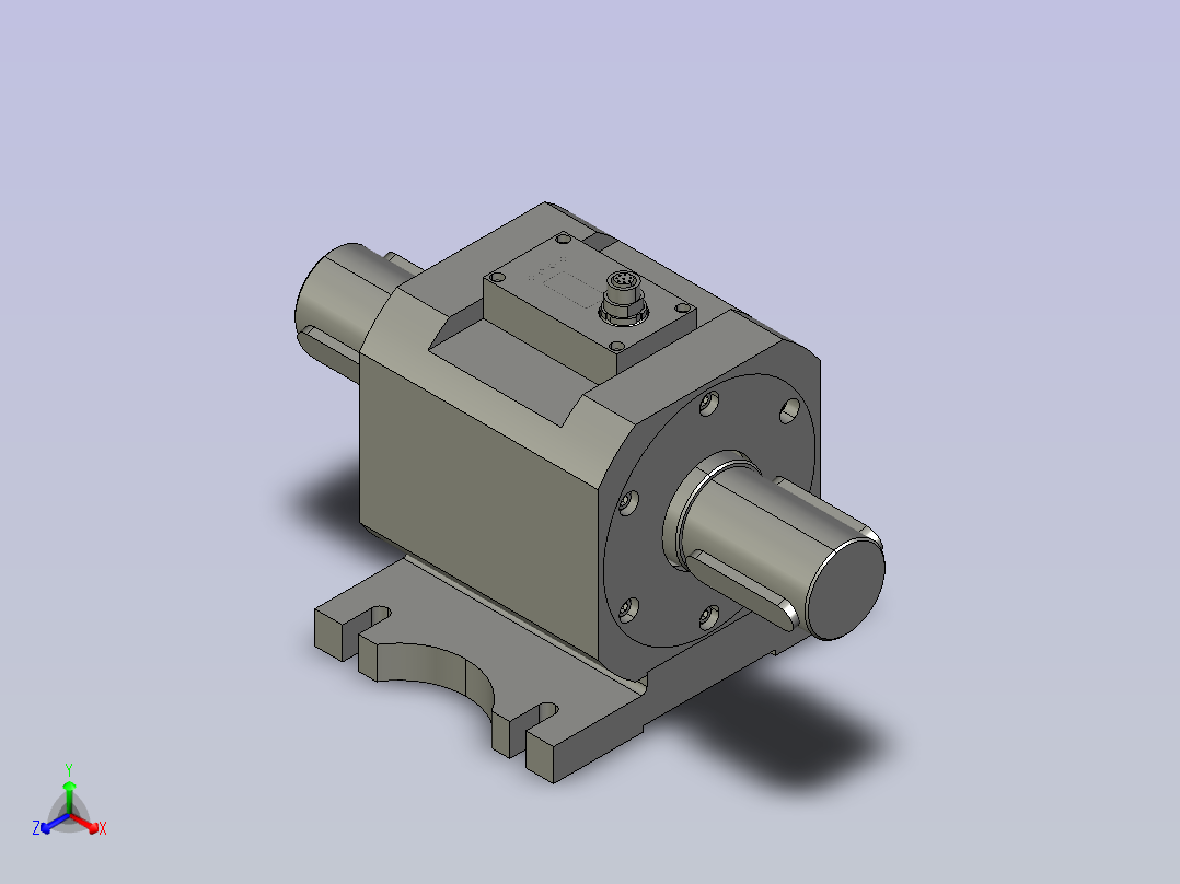 非接触式轴对轴旋转扭矩仪 1kNm 2kNm主视图