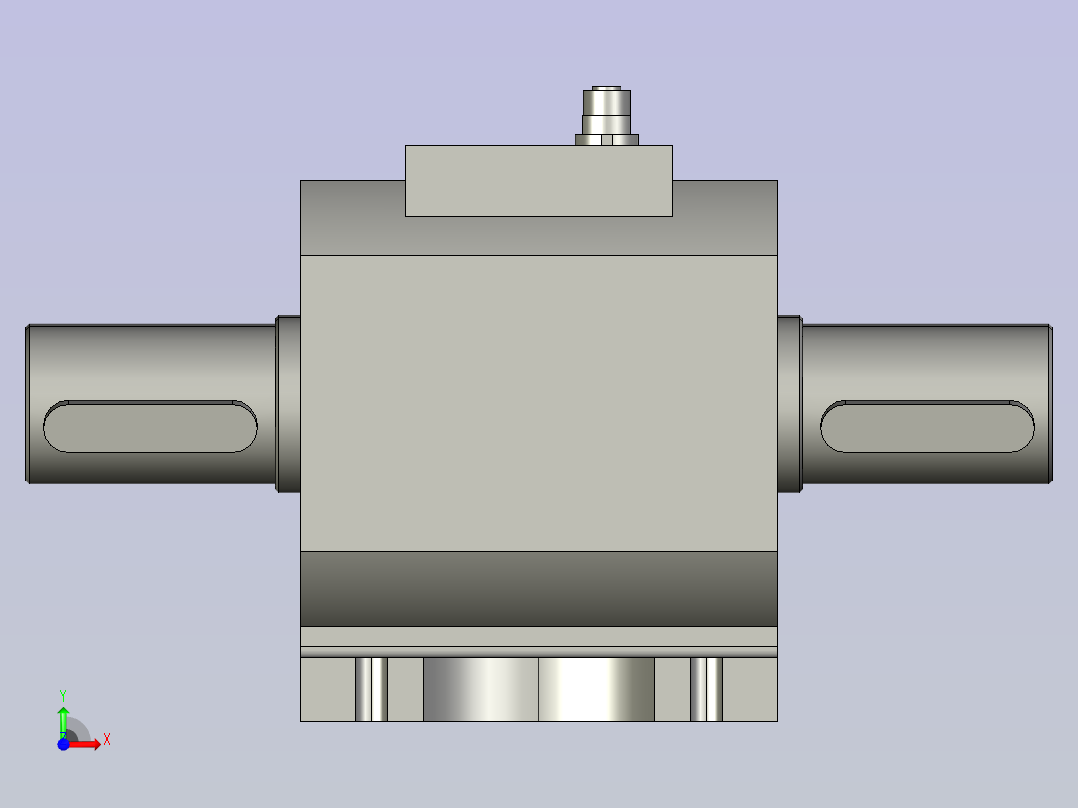 非接触式轴对轴旋转扭矩仪 1kNm 2kNm前视图