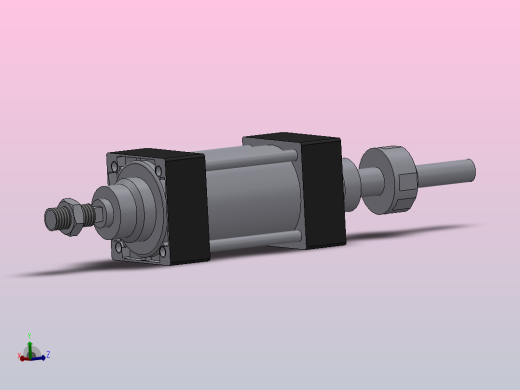 SIJ双轴复动行程可调型气缸SIJ63×175-S-CS1U1