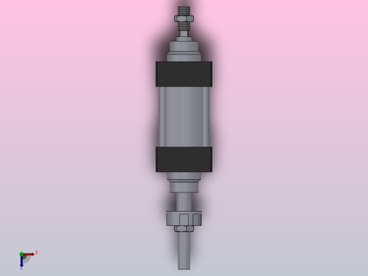 SIJ双轴复动行程可调型气缸SIJ63×175-S-CS1U1俯视缩略图