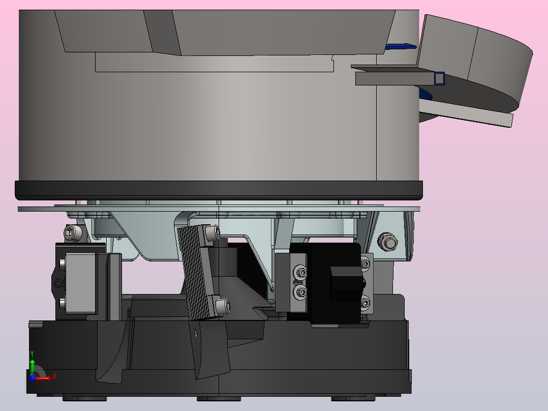 振动碗给料机51前视图
