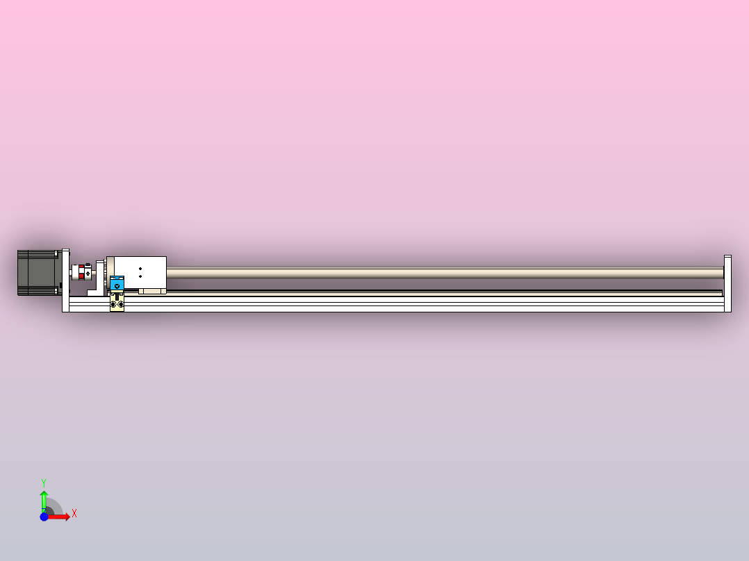 FSL40 直线模组[FSL40 E700 10C7-BC-B57]前视图