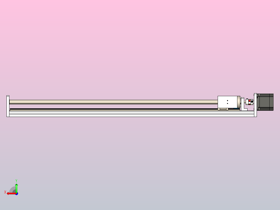 FSL40 直线模组[FSL40 E700 10C7-BC-B57]后视图