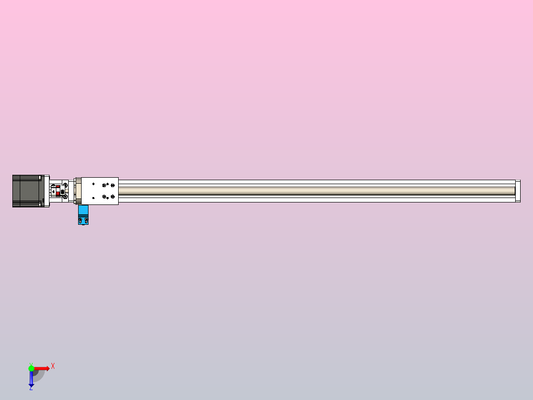 FSL40 直线模组[FSL40 E700 10C7-BC-B57]俯视图