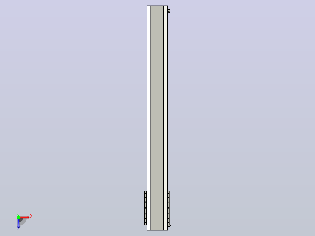 直驱直线电机轴TPA-LNP-140D-P12-L1200-C-1-3-C-10-N3(磁栅尺)俯视图