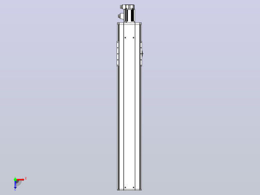 日规模组半封闭丝杆TPA-HNR-220D-3210C-L1050-M-Y-P1K-N3俯视缩略图
