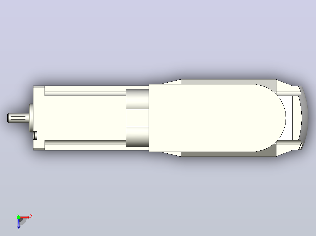 FESTO伺服马达EMMS-AS-40-SK-LS-TSB俯视图
