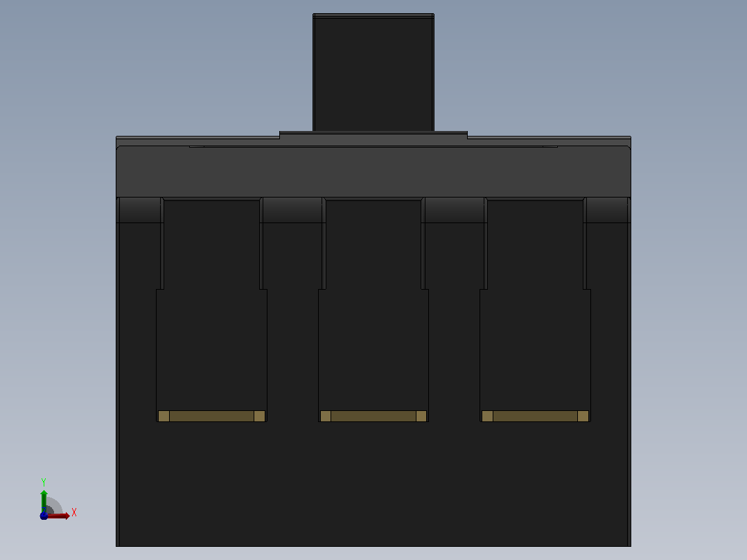 LSIS MCCB ABN400A 3P断路器前视图