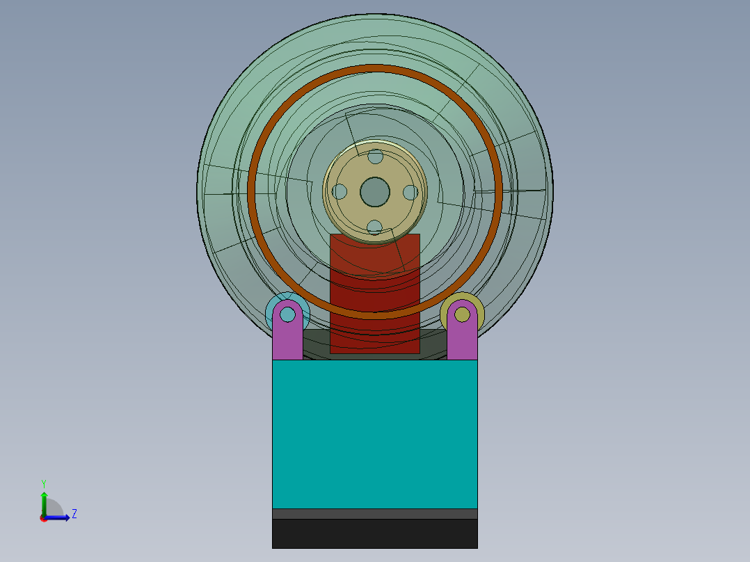 新拌混凝土的性能(sw+说明书+cad)左视图