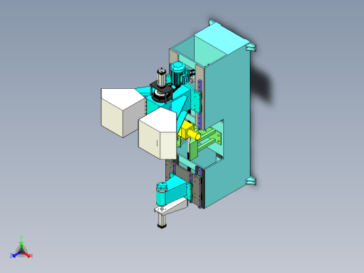 热水器筒底盖打磨机step