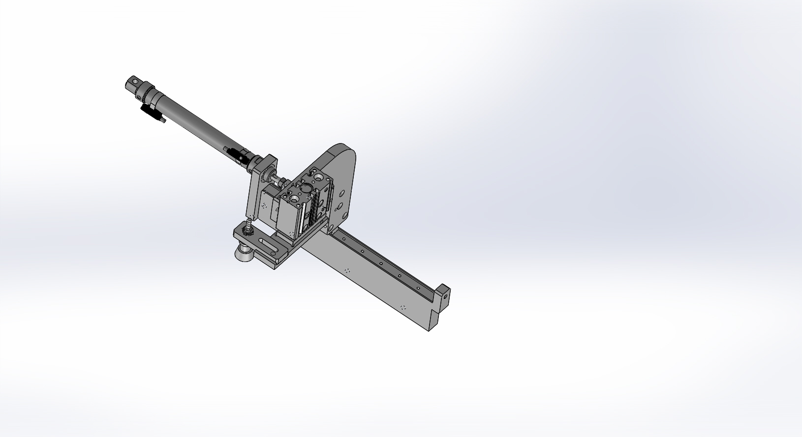手机电池4面贴标机（sw14可编辑+工程图）