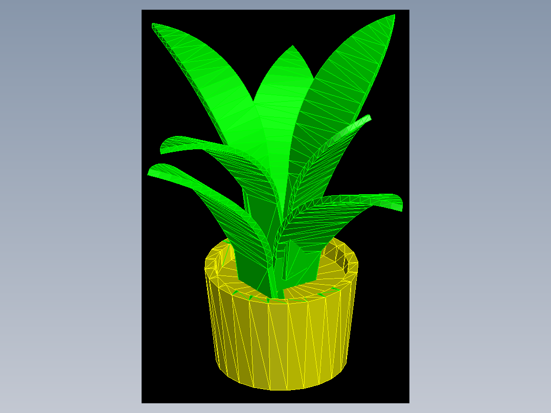 室内家具及植物三维模型四-HH016